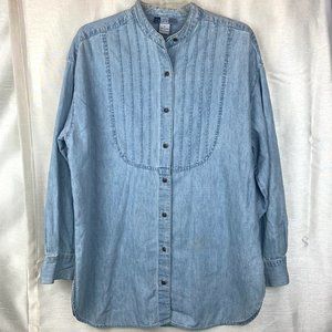 NEW YORK LINE Denim Shirt S